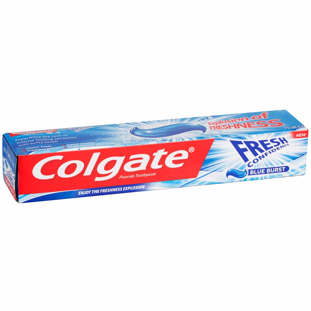 Colgate Zahnpasta Fresh Confidence Blue Burst 75ml MHD:30.12.24