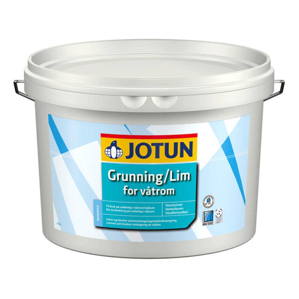 GRUNNING/LIM JOTUN FOR VÅTROM 10L