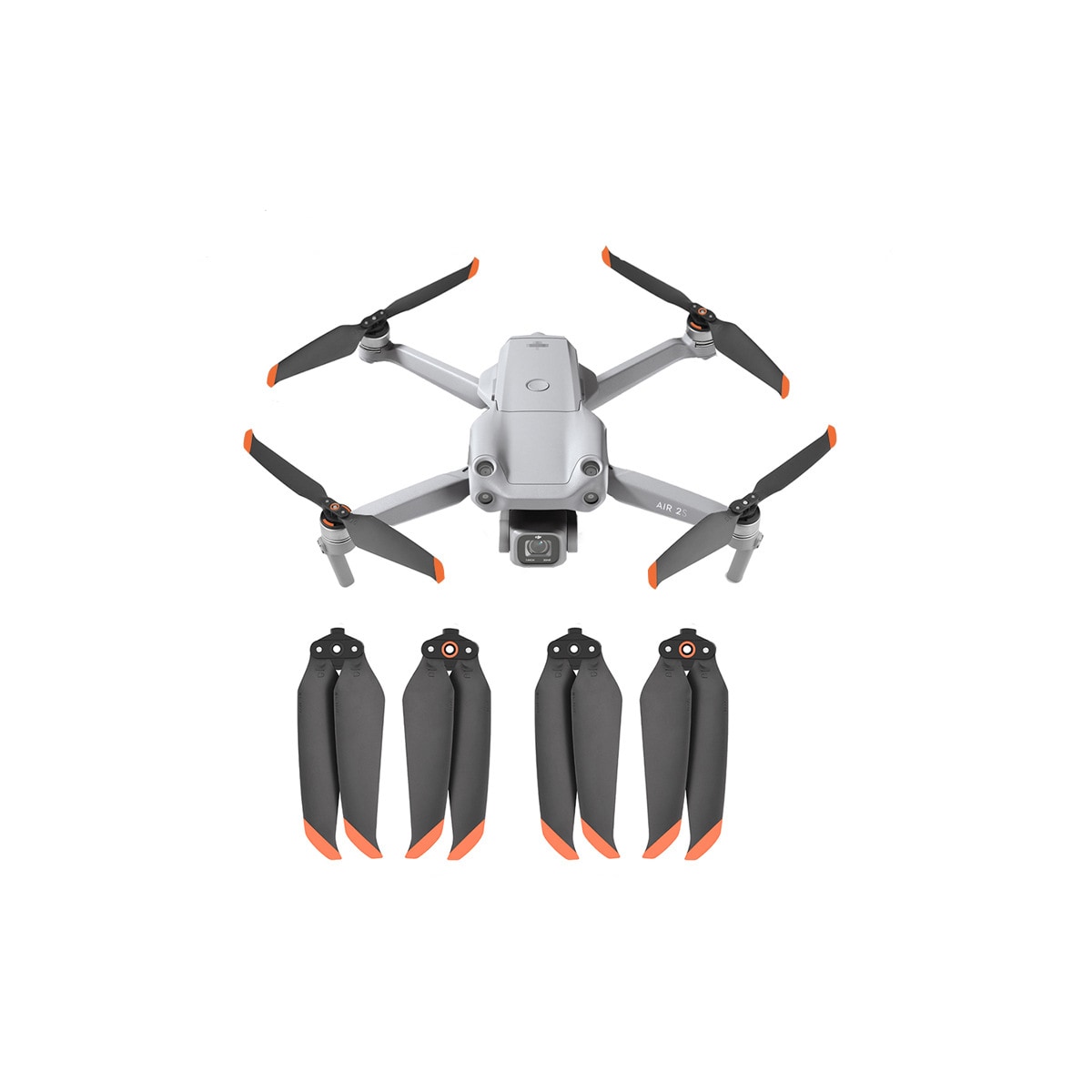 2 par 7238F propell erstatning for DJI MAVIC AIR 2S Oransje