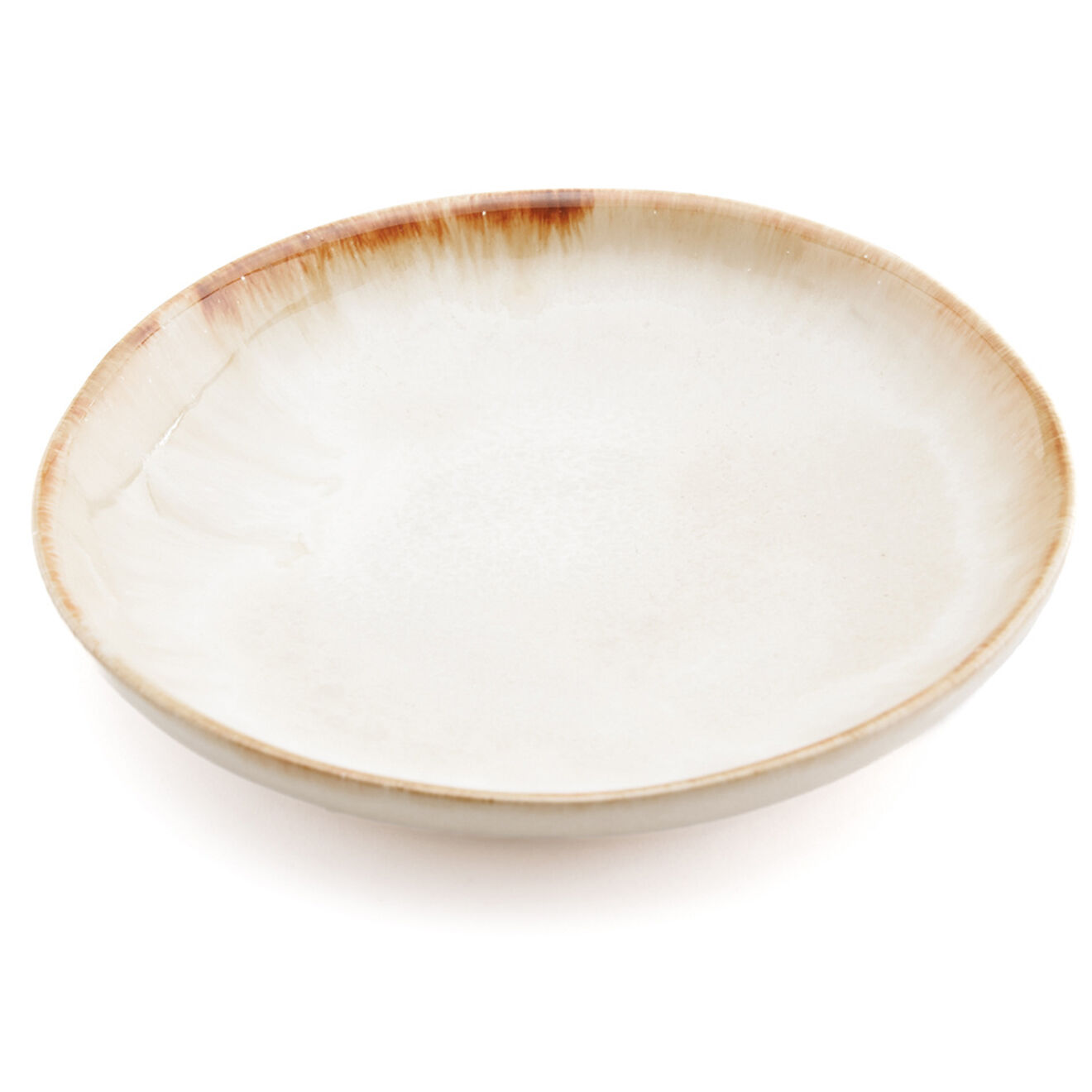 Bazar Bizar 6 Petites assiettes Cascais blanches - D.17 cm