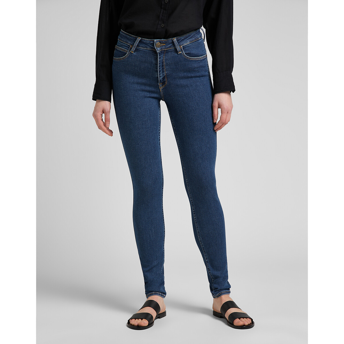 LEE<br>Calça jeans skinny Foreverfit, cintura alta
