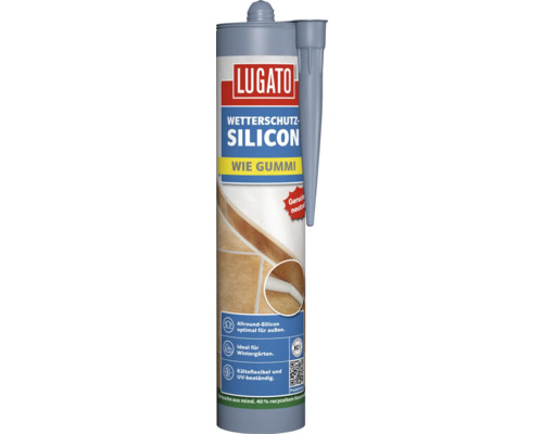 Lugato Weerbestendige Siliconen, Zoals Rubber, Dennen, 310 ml