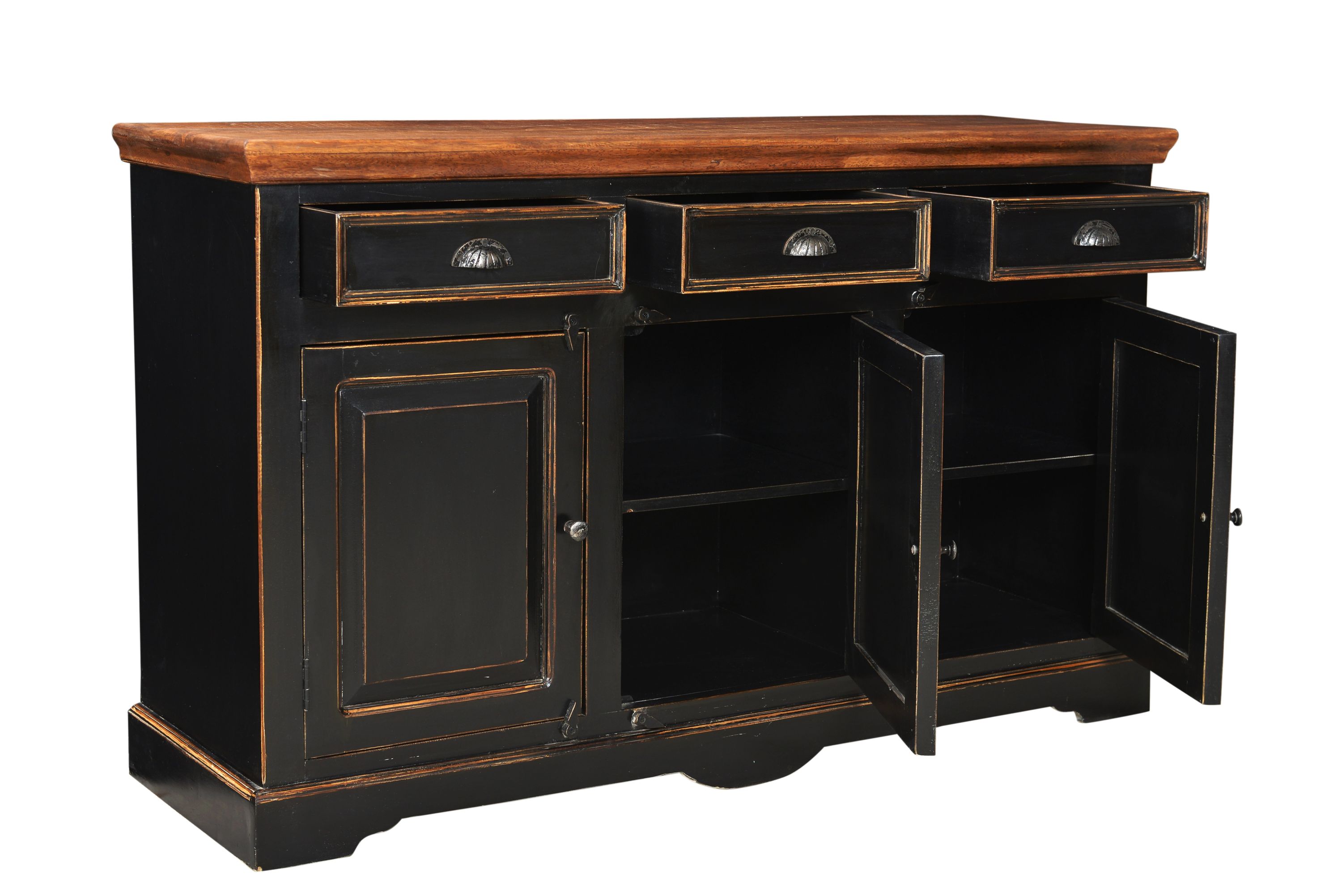 Sideboard Corsica Mangoholz Kommode Wohnzimmer Esszimmer Schubladen Schrank