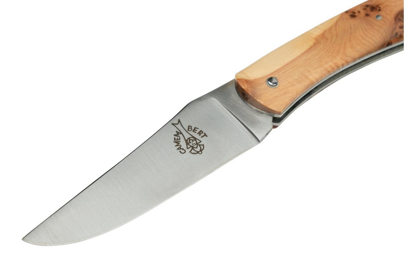 Laguiole en Aubrac Camembert Juniper CAM99GEI jeneverbeshout, zakmes