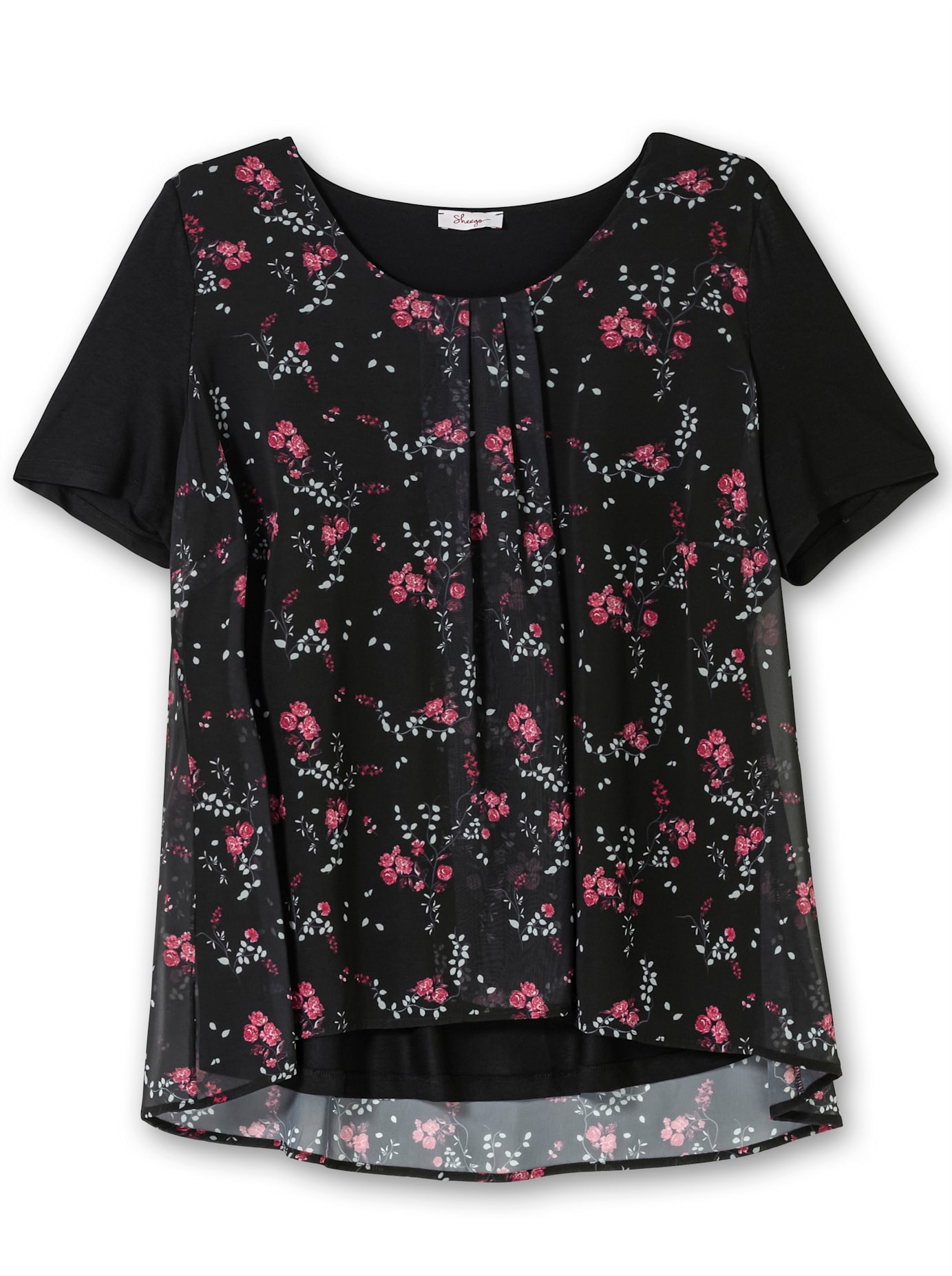 Sheego Blusenshirt »Blusenshirt«, 1 Stk.