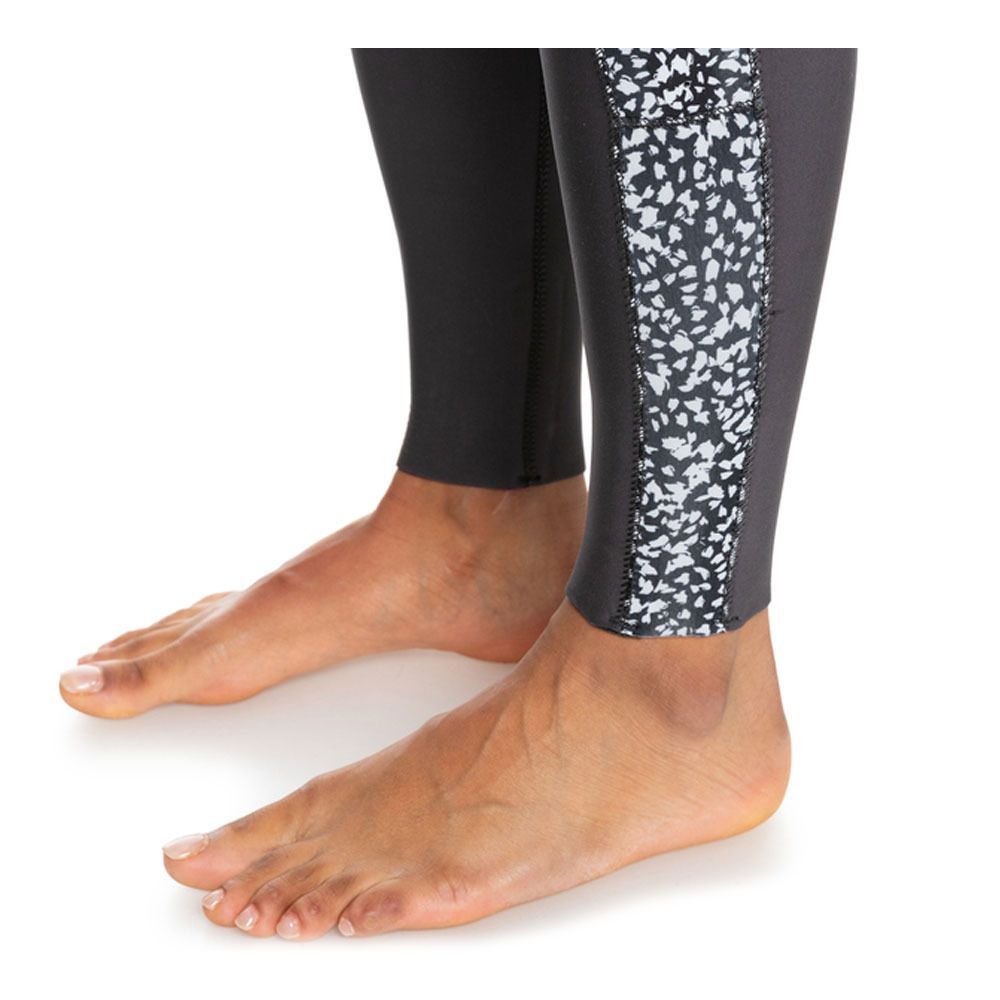 Roxy SWELL SERIES BZ - Combinaison intégrale 4/3mm Femme jet/boy blue
