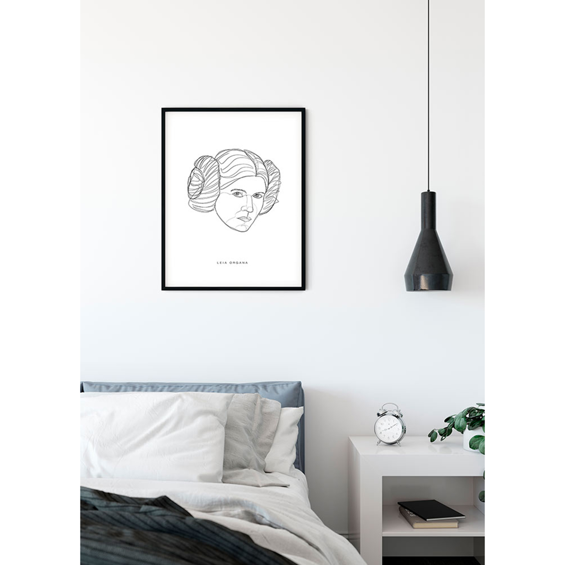 Wandbild STAR WARS CLASSIC FORCE FACES - 50x70 cm