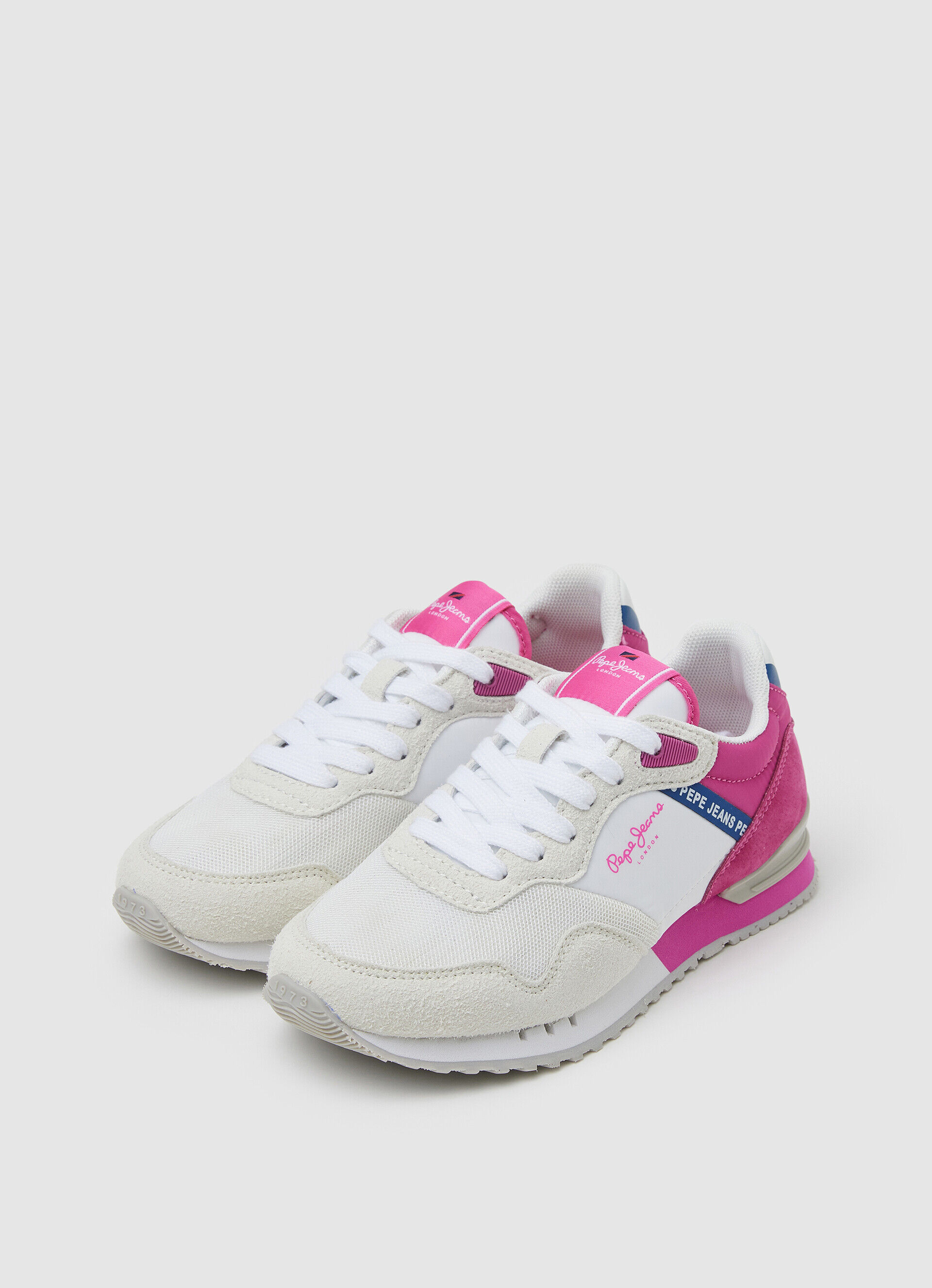Tênis de corrida básico London - branco