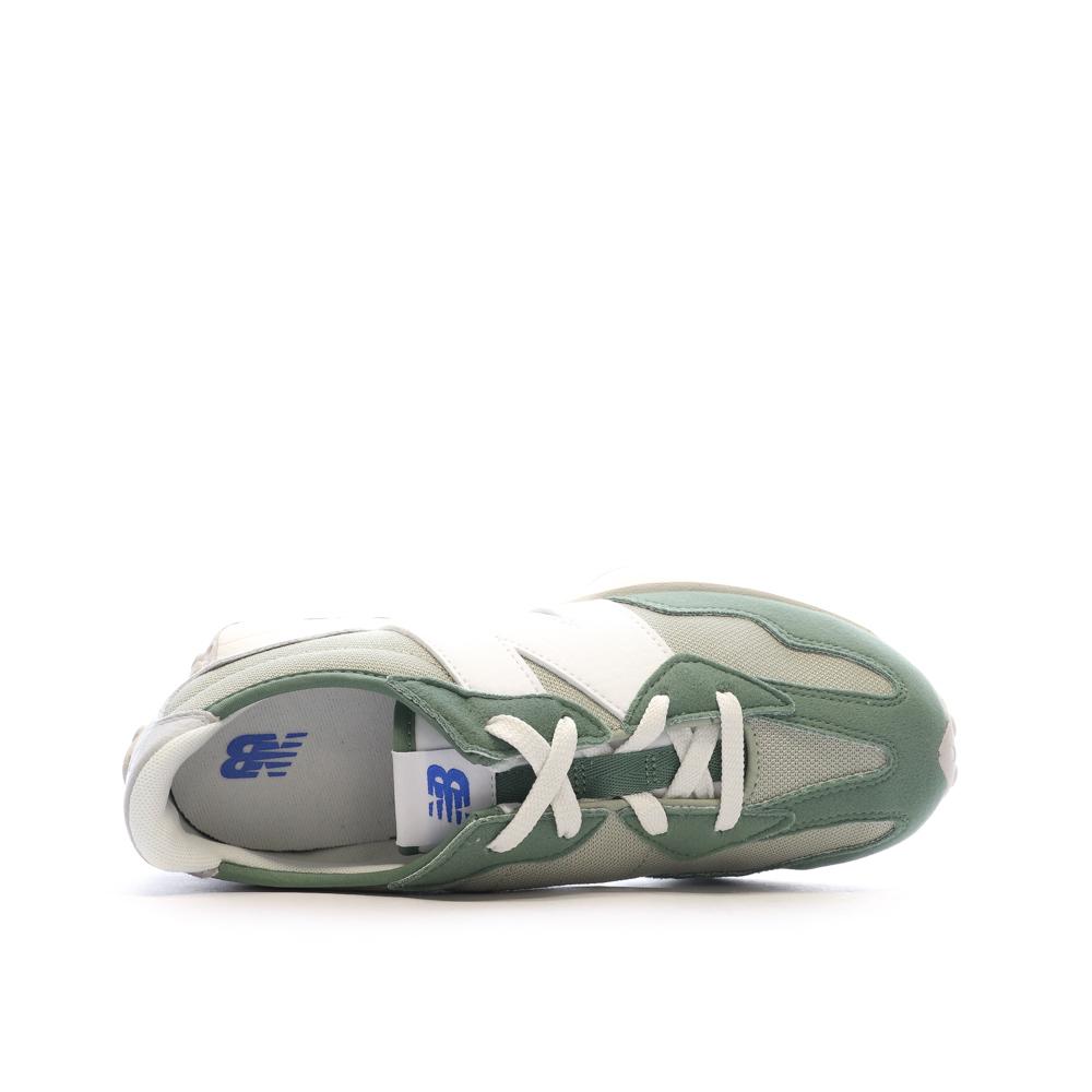 New Balance New Balance 327 Baskets Vertes/Grises Garçon WS327MT