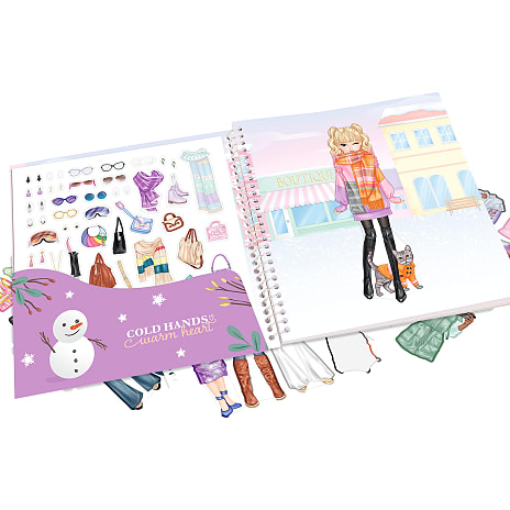 TOPModel Dress Stickerbog WINTER WONDER