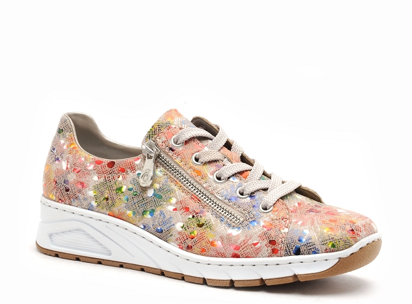 Rieker basses femme n3302 multicolore