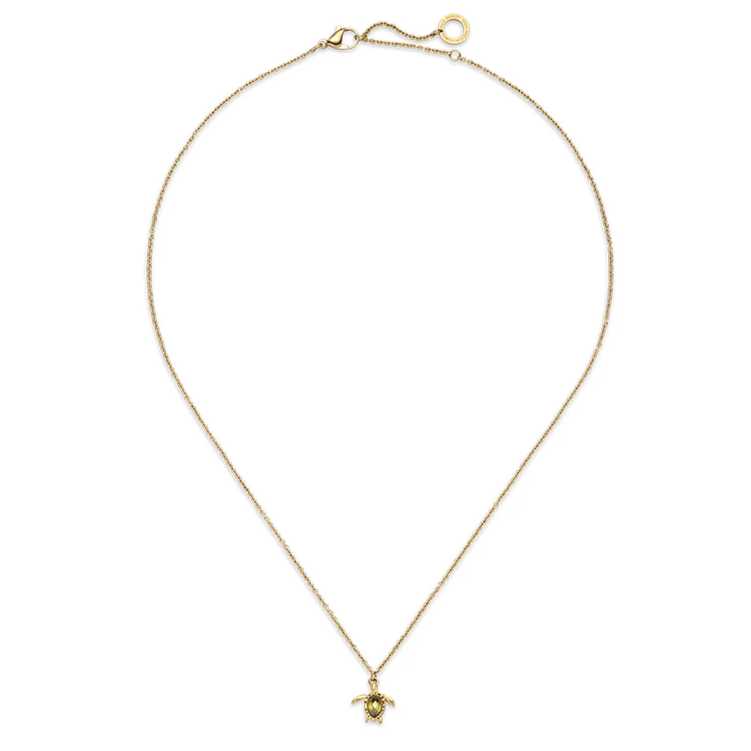 Paul Hewitt Turtle Mono Necklace Gold Halskæde 18 kt. Forgyldt Sølv 45869 PH-JE-0659
