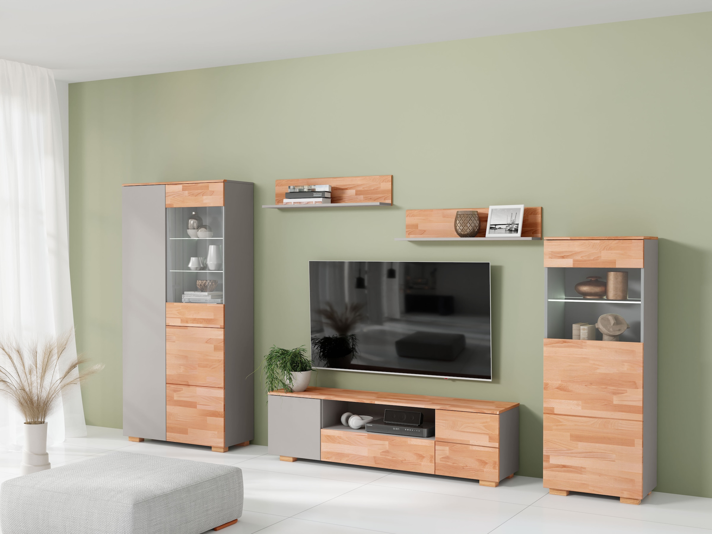 Home affaire Wohnwand 5 Stk. tlg.