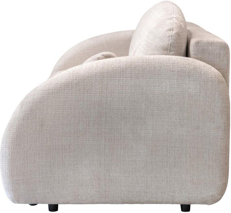 AVOLINE - Slaapbank - Beige - 3-zits - Chenille Stof