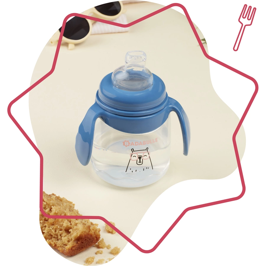 badabulle Trinkbecher mit Tropf-Stopp 160ml