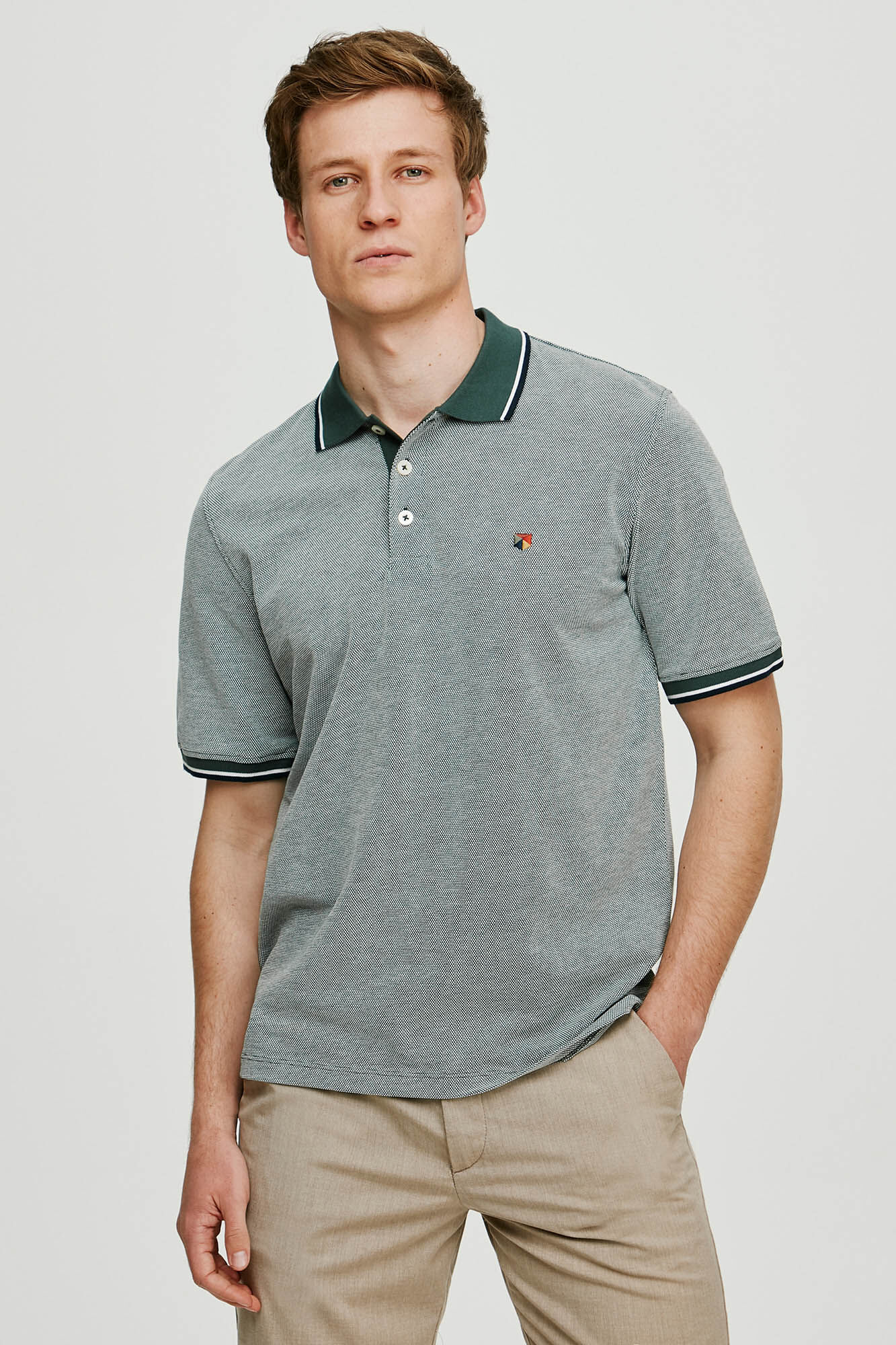 Polo piqué - Verde