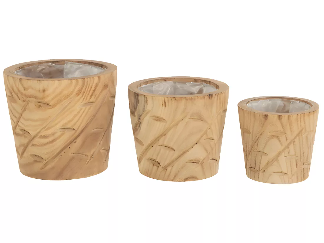 Cache-Pot en Bois 