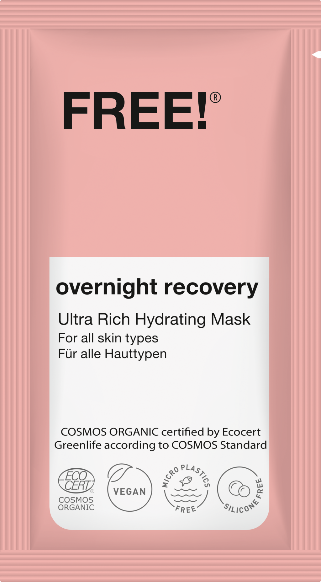 FREE! Organics  Ultra Rich Hydrating Mask, 10 ml