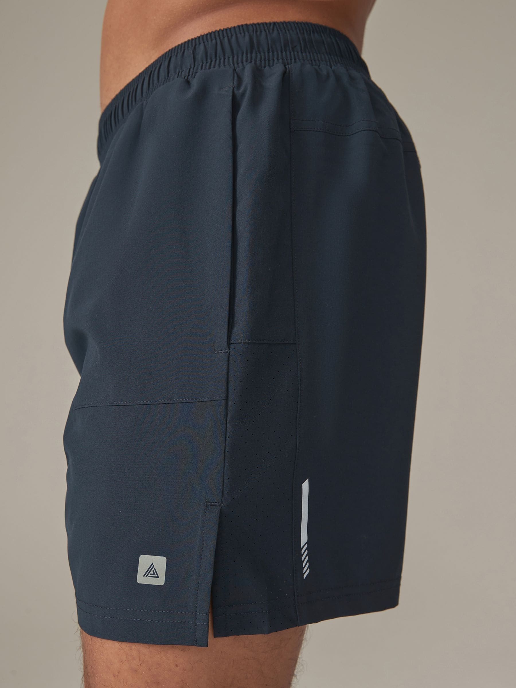 Donkerblauw - 7 inch - Active sportschoolshort