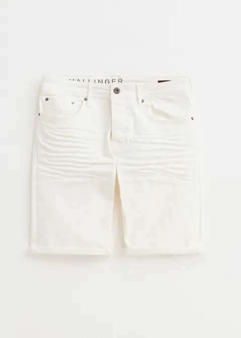 Heaton korte broek off-white (WIT.O)