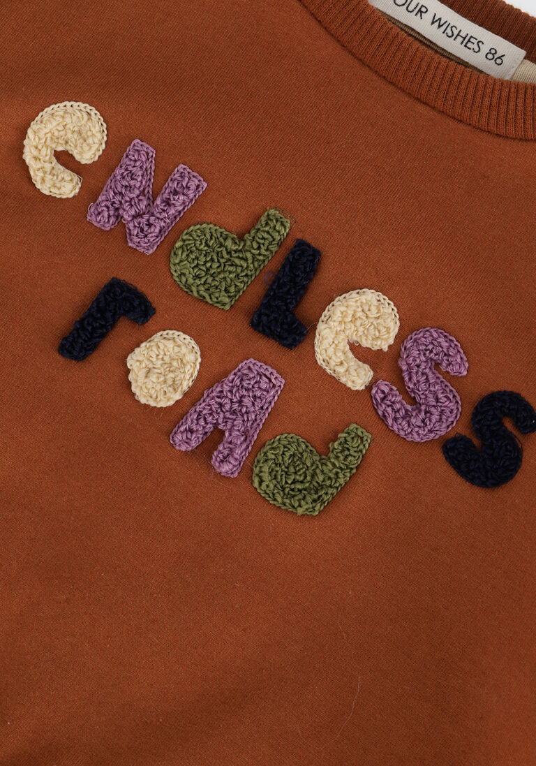 YOUR WISHES bordeaux your wishes sweater nio
