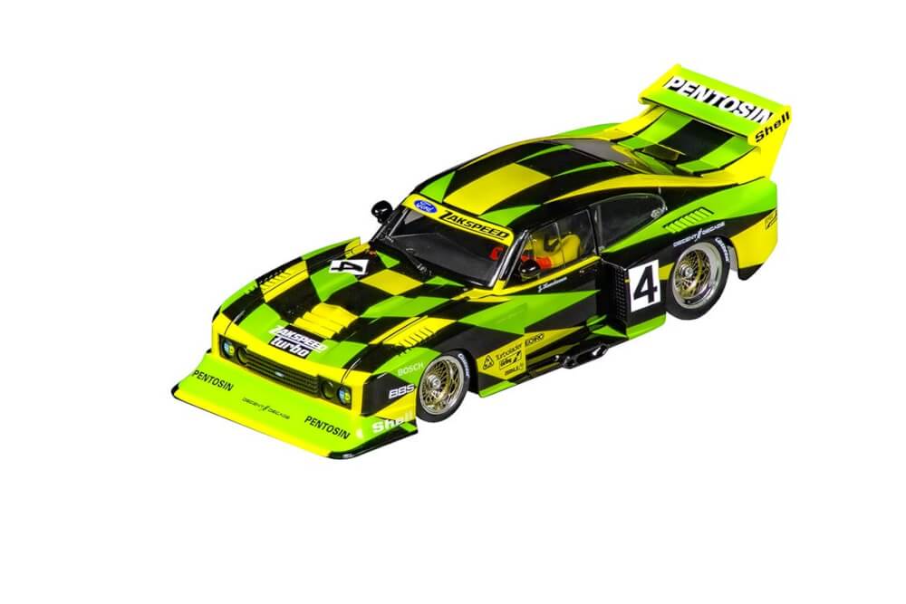 CARRERA DIGITAL 124 - Ford Capri Zakspeed Turbo Jürgen Hamelmann-Team, No. 4