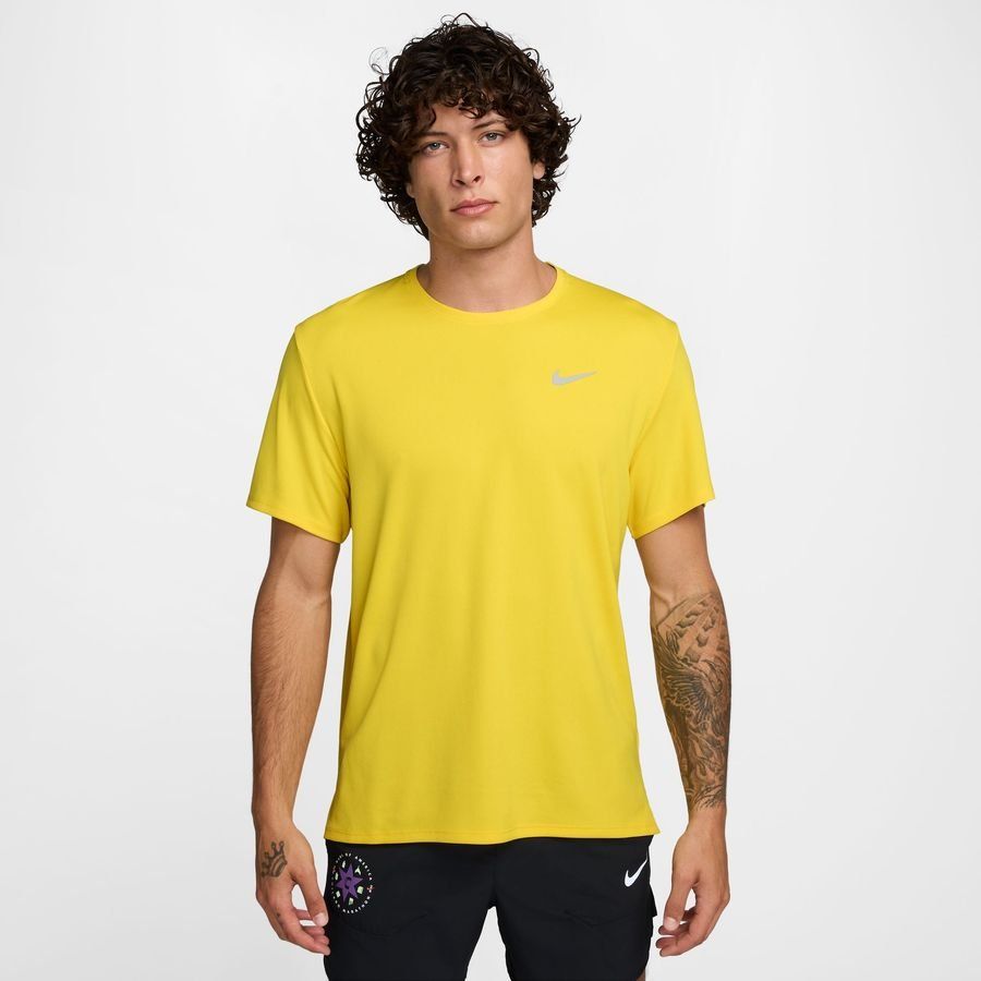 Nike T-shirt Running Dri-FIT UV Miller - Lightening/Argenté