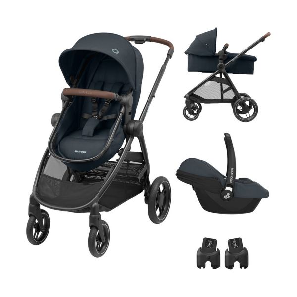 Maxi-Cosi Zelia 3 Kinderwagen 3-in-1 Essential Graphite