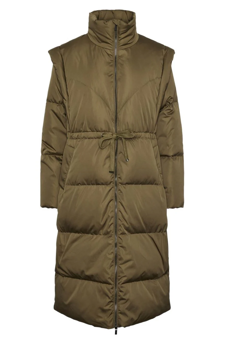 Y.A.S Yasracca Long Down Coat  capers
