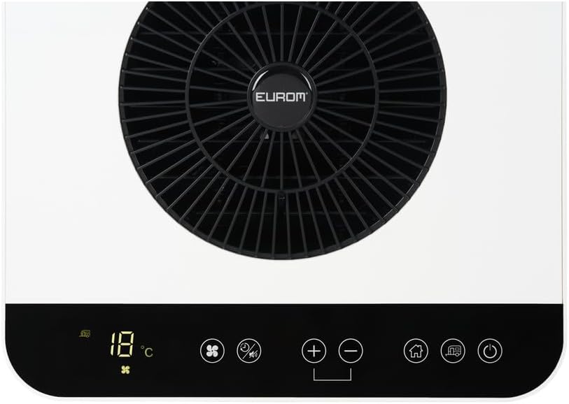 Eurom Split Klimaanlage AC4201 Wifi + APP für Wohnwagen, Wohnmobil, Camping, Boot, Bus, Camper, Caravan, Mobilheim | Mobiles Klimagerät mit 3500 BTU | Kühlleistung max. 24 m³ | Schutzart IP24