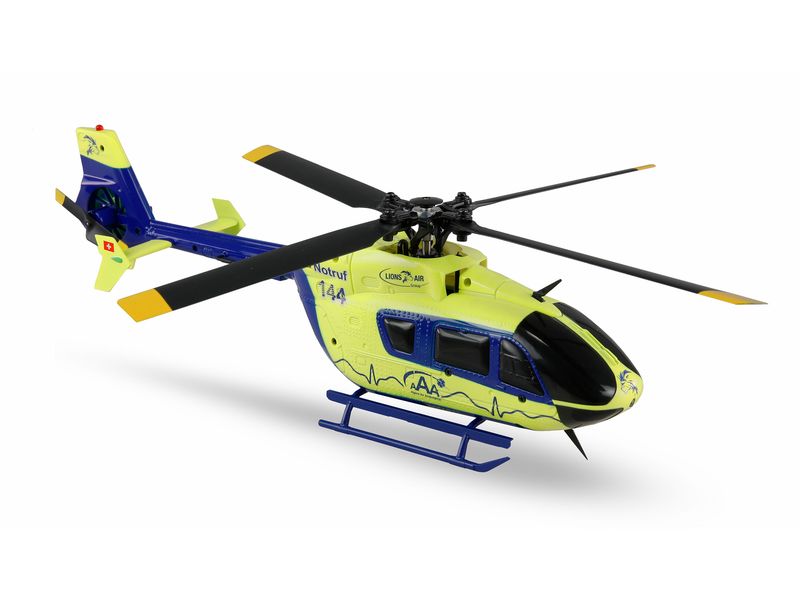 Amewi Helikopter AFX-135 Alpine Air Ambulance 4-Kanal, RTF Kleiner Scale Heli mit 4-Kanal Steuerung für Einsteiger und Fortgeschrittene Piloten