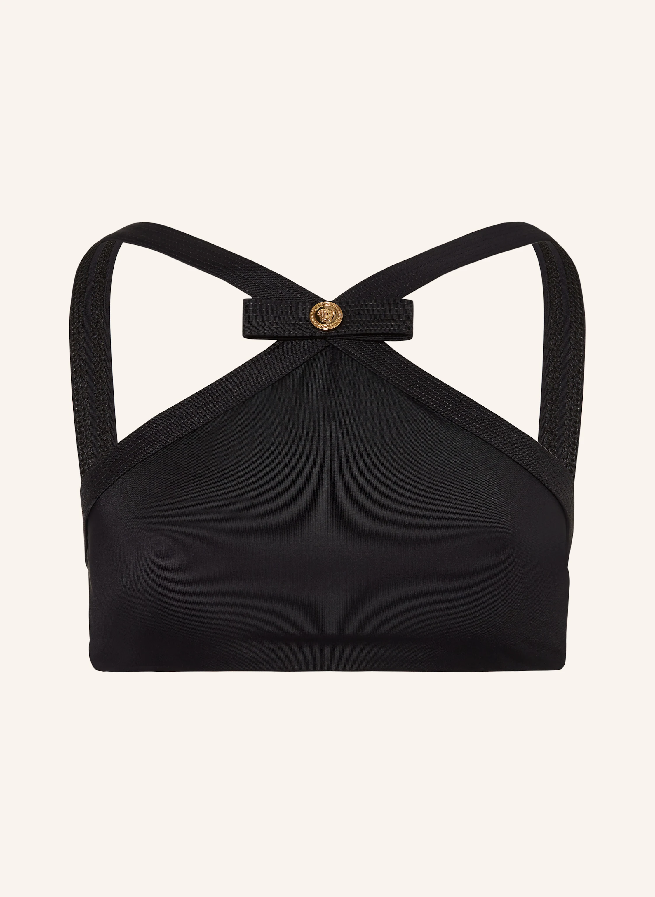 VERSACE High-Neck-Bikini-Top