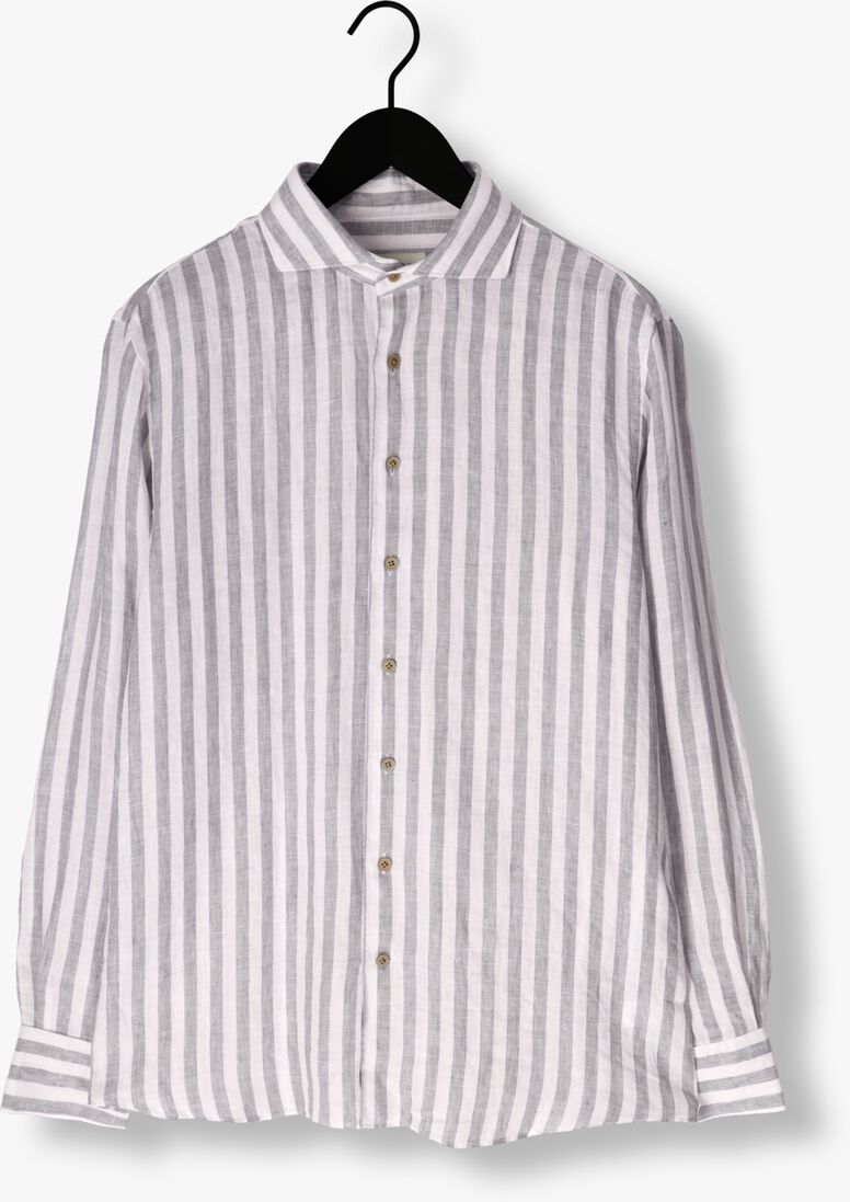 witte profuomo klassiek overhemd shirt x-cutaway linen