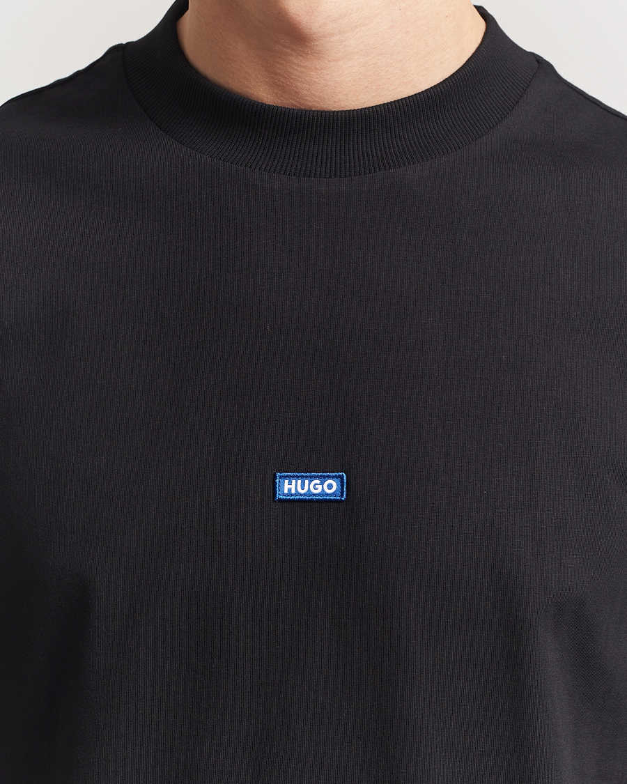 HUGO Nieros Crew Neck T-Shirt Black