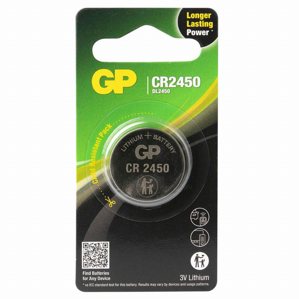 GP Batteries GP CR2450 huishoudelijke batterij Wegwerpbatterij Lithium