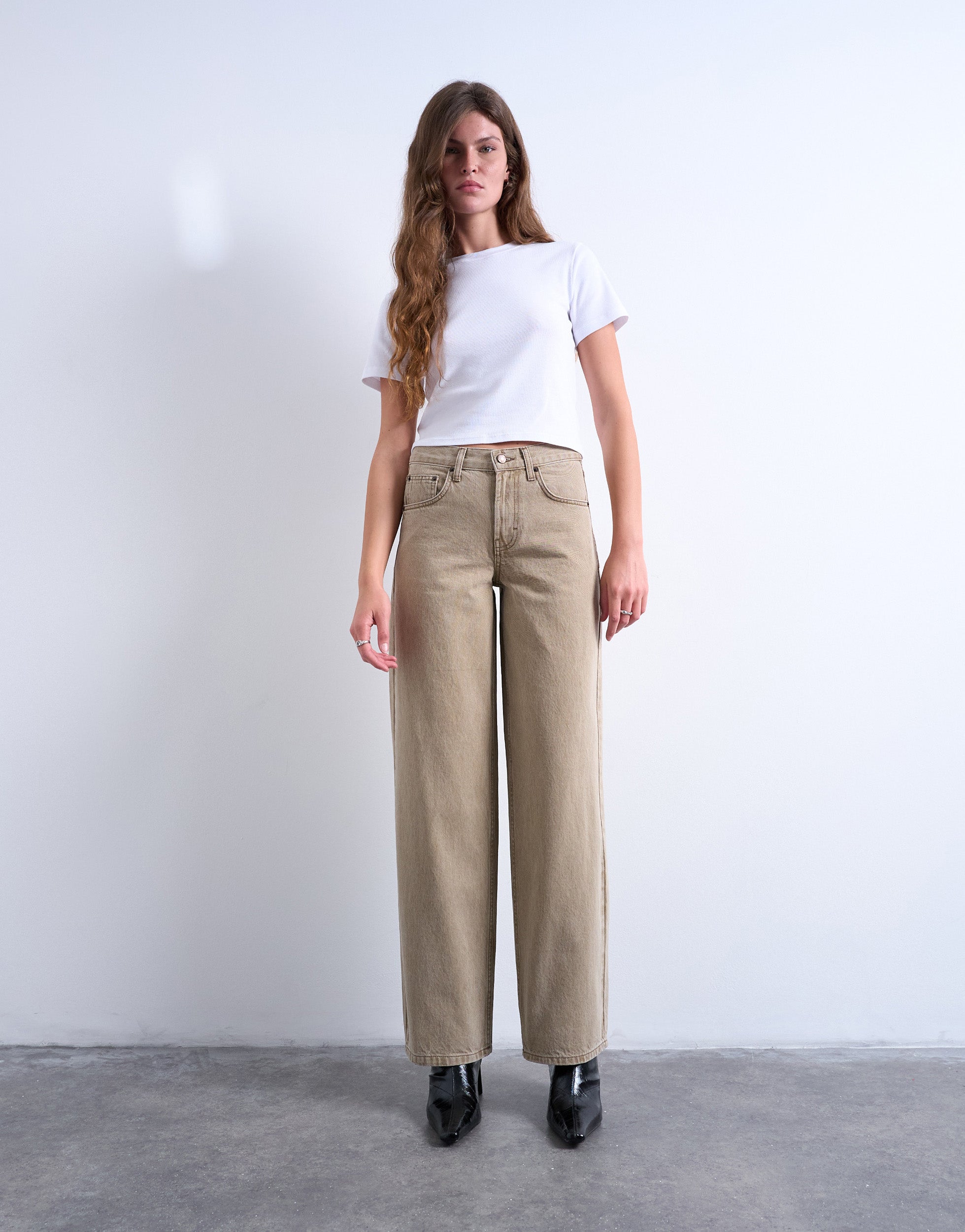 TSCINCH Low rise Wide leg fit Jeans