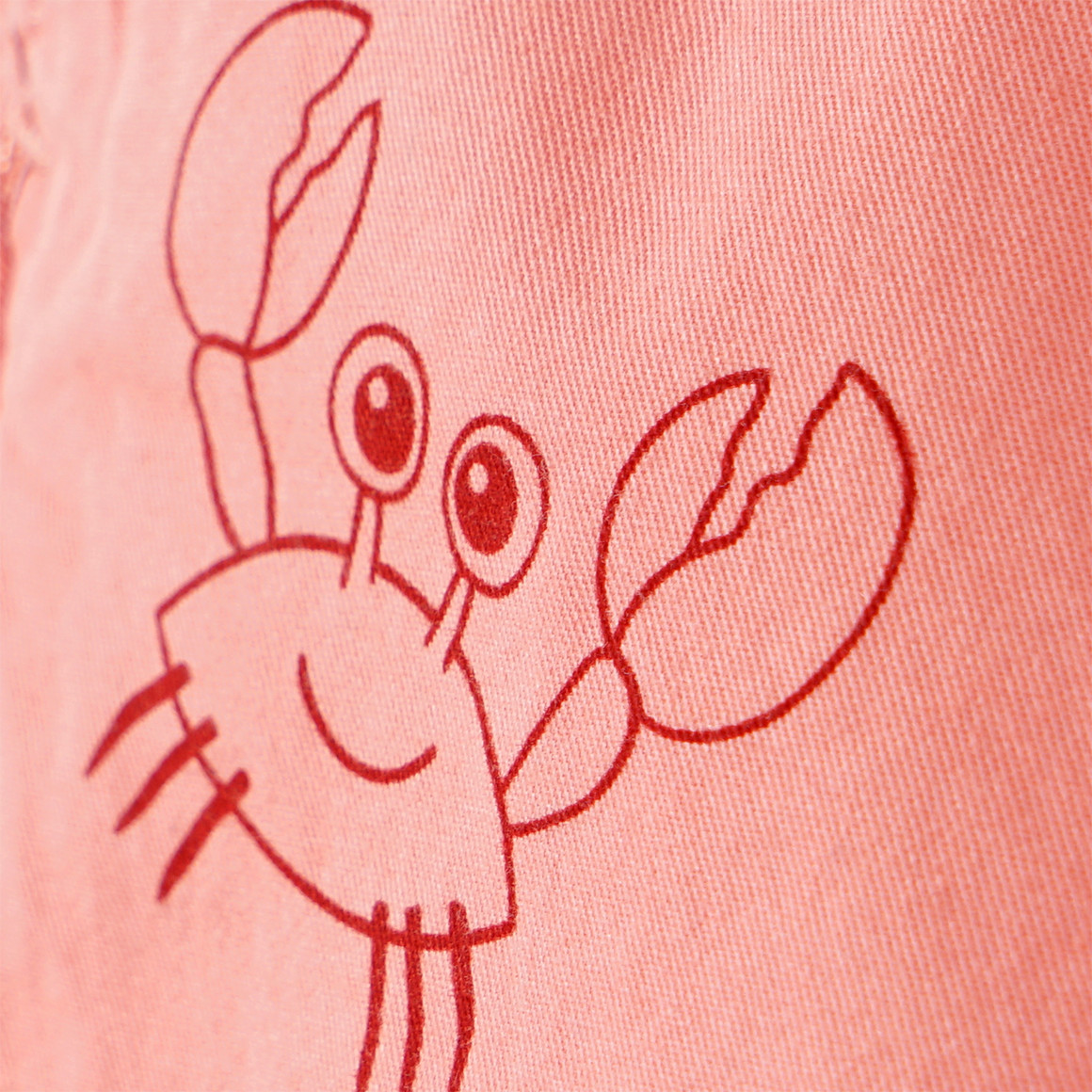 Topolino Jungen Shorts mit Krabben-Allover hellorange