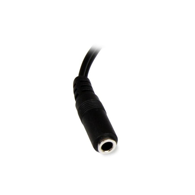 StarTech.com Câble en Y Mini-Jack 3,5mm vers 2x RCA de 15 cm - Adaptateur audio Mini-Jack (F) vers 2x Cinch (M)