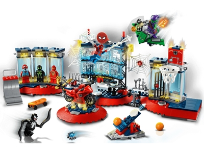 LEGO Aanval op de Spider schuilplaats (76175)