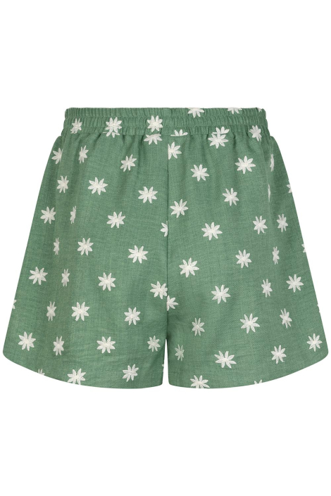 Ydence groene dames korte broek