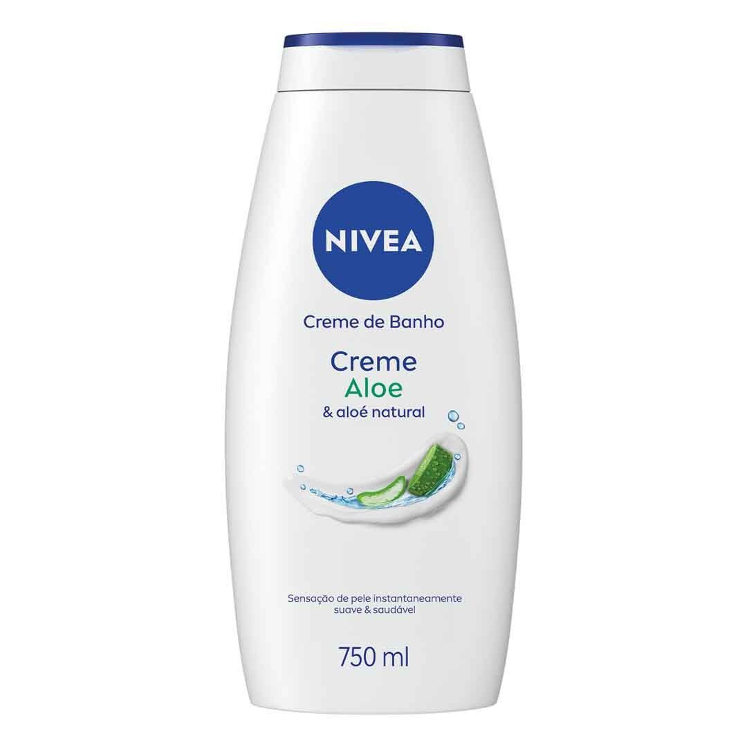 NIVEA  Creme de Banho Aloe - 750ml