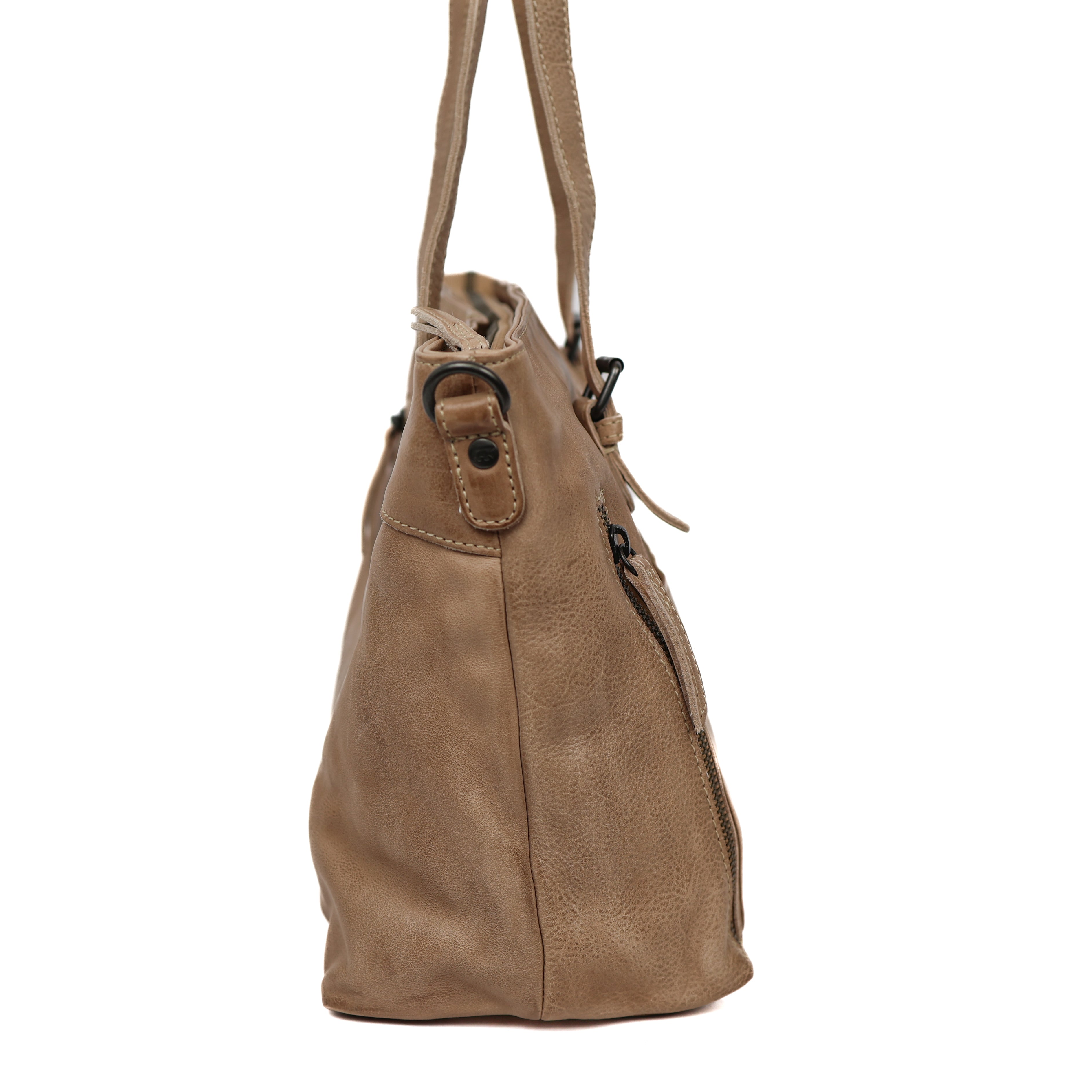 Hand-/schoudertas 'Fleur' beige Beige