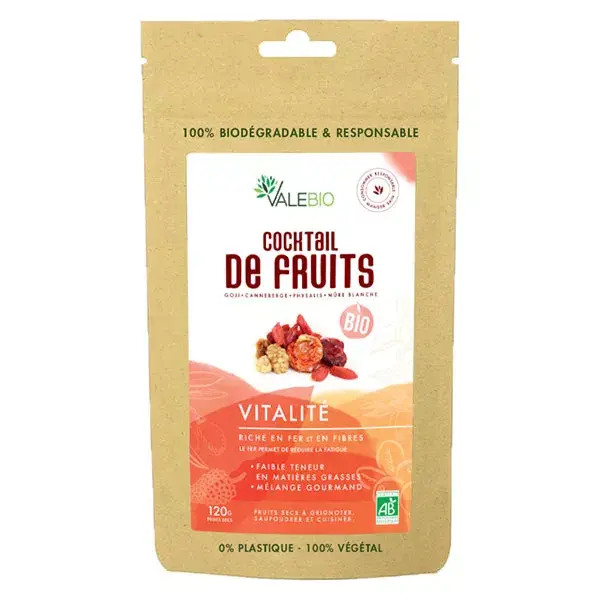 Coquetel de Superfrutas Orgânicas Valebio 120g