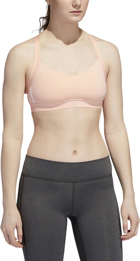 adidas All Me 3-Stripes Bra Pink