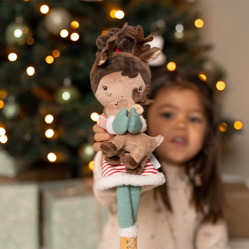 Knuffelpop kerst Evi #1