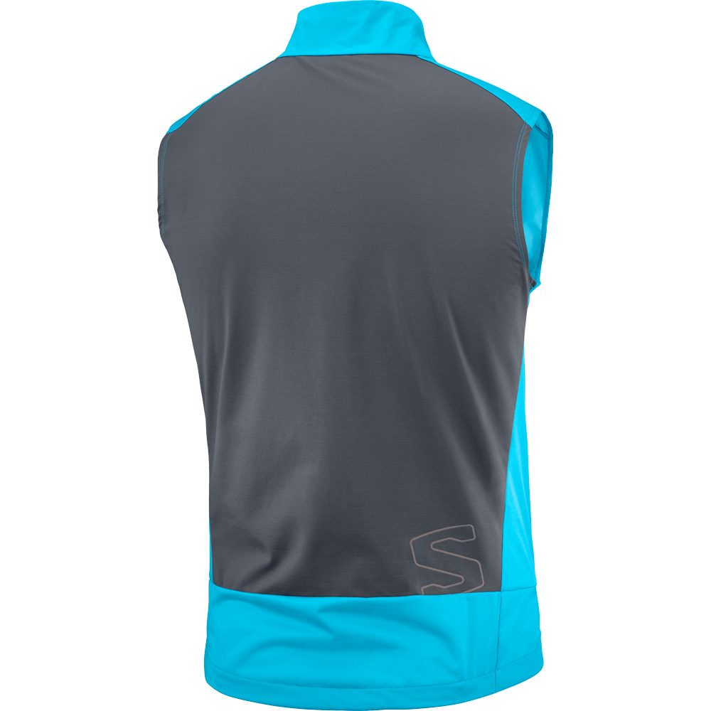 Salomon Light Shell Laufweste Herren barrier reef