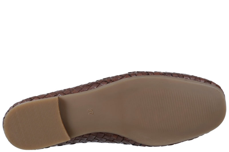 COPENHAGEN SHOES LUCIE DARK BROWN BALLERINA