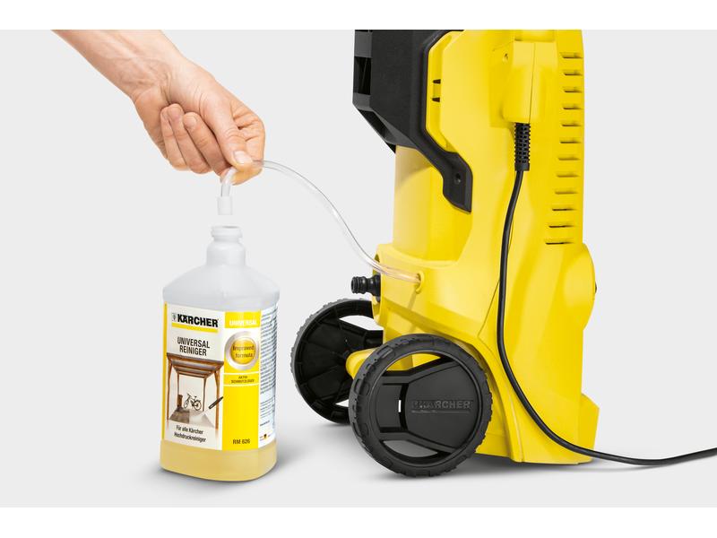Kärcher Professional Hochdruckreiniger K 2 Premium Power Co Mit zwei Strahlrohren und 7 Meter langem Kabel