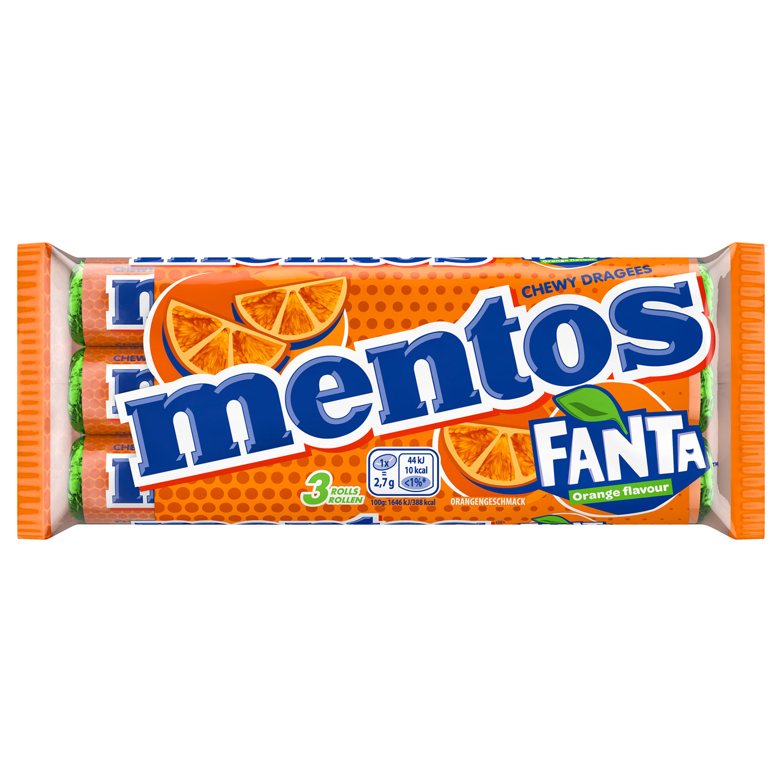 Kaubonbons MENTOS - 3er Pack - sortiert