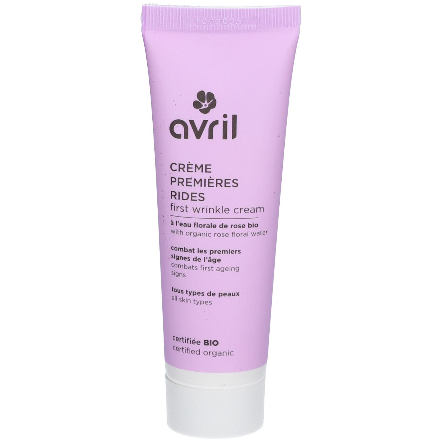 Avril Creme für erste Falten BIO-zertifiziert